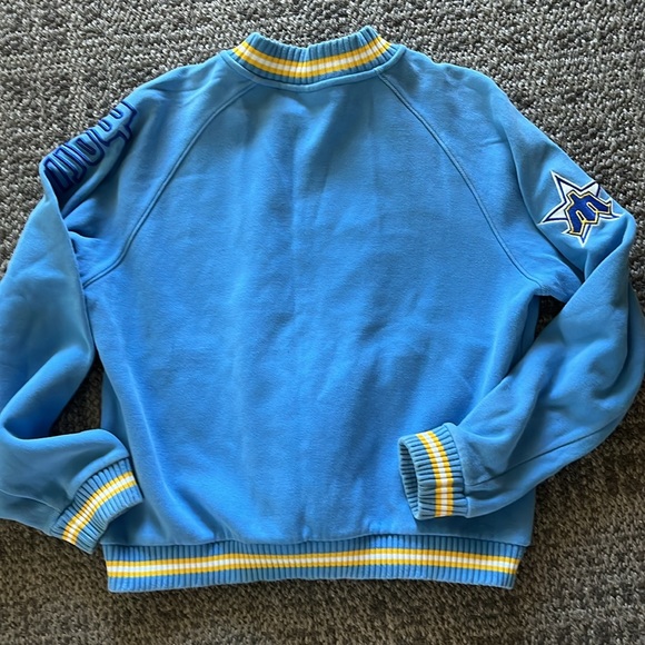 Seattle Mariners G-III Cooperstown Collection Zippered Sweatshirt - Picture 7 of 7